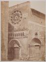 Facade of the church of Santa Maria at Toscanella.