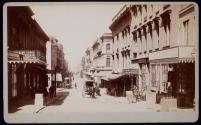 [View of Oriental neighborhood/city streets]
