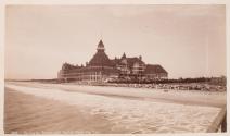 Coronado Beach and Hotel from the Pier.