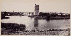 The deserted city of Ninfa, in the Pontine Marshes.