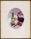 [Still life with golf clubs (Black Horse Ale)]