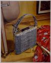 [John R. Evans Co., Reptile Skin Handbag]