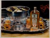 [Seagram's Rare Old Canadian Whiskey, still life with punch bowl]