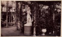 Statue by J. Durham A.R.A, Winter Garden, Somerleyton