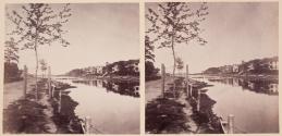 On Wesley Lake, Looking toward the Ocean, Asbury Park, New Jersey