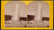 Old Faithful in Eruption