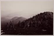 [View down valley from Lassen's Peak]