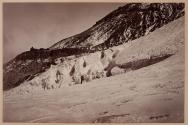 at base of Whitney near Summit of Mt. Shasta