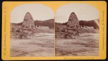 Hot Springs on Gardiner's River, Extinct Cone.