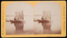 The Annie. (First boat ever launched on the Yellowstone Lake).