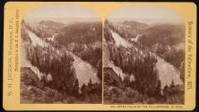 Upper Falls of the Yellowstone, distant view 115 Feet