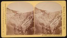 Grand Canon of the Yellowstone, from east side.