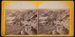 Badlands near Church Buttes