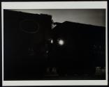 [U.S. Steel, train engineer with lamp]
