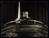 [Steinway Piano, boy in opera box]