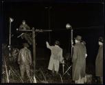 [telephone lineman, photo of set]