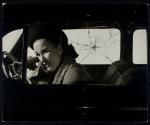 [Liberty Mutual, woman in car with broken window]