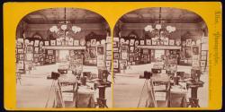 [Interior of gallery showing display]