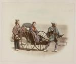 [Woman in rickshaw]