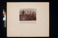 Captain Henry Wing supervising a burial, Andersonville