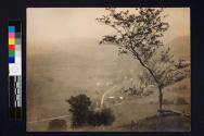 [View of Stone House Farm from hillside]