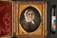 [Portrait of a woman in a bonnet]