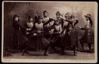 [Group of female fencers]