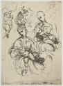 From a drawing in the British Museum [Mother and Child by Raphael]