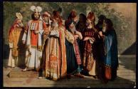 Passionsspiele Oberammergau, Serie III No. 17, Die Hohenpriester