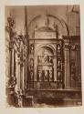 [Tomb of Doge Pietro Mocenigo 1476-81by Pietro Lombardo:  Basilica of Santi Giovanni e Paolo, Venice.]