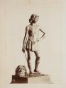 [Andrea del Verrocchio's bronze statue of David]