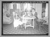 [Queen Eleonora of Bulgaria and her step-daughters, Princess Eudoxia and Princess Nadejda]