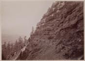Conglomerate Formations, from the Amador Grade. Sierra Nevadas.