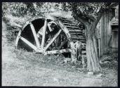 Elmira, water wheel on Grinnel farm