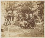 [Group portrait including Antoine Claudet and Admiral Lugëol]