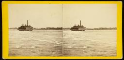 Ferry Boat on Hudson River.