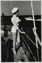 Winnie off the coast of Cannes