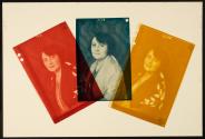 [Margarethe Traube wearing red shawl]
