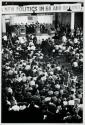 Dr. King addressing the New Politics Convention at the Chicago Coliseum. He spoke about the direction of the war in Vietnam, the beginnings of a better quality of life for all people, and the concept ection City"