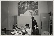 MLK [Martin Luther King, Jr.] in his office, Atlanta, GA.