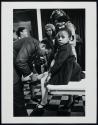 MLK [Martin Luther King, Jr.] with daughter Bonnie, Ebenezer Baptist Church, Atlanta, GA.