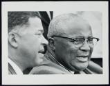 Solidarity Day March, MLK Senior [Martin Luther King, Sr.] with Massachusetts Senator Edward Brooke, Washington, D.C.