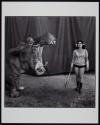 Hippopotamus and Performer, Great Rayman Circus, Madras, India