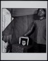 Jahir Ali the Magician with His Son Mukhtar, at a Sideshow near the Great Lion Circus, Bulandshahr, India