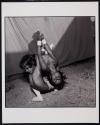Chitra and Tracy Pracitcing, Great Bombay Circus, Limbdi, India