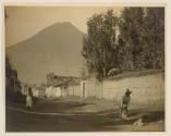 Guatemala. Street in Antigua.