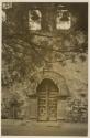 Alamo. San Antonio. Entrance of San Antonio Mission.