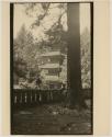 [Japanese landscape with temple]