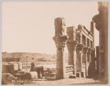 Ile de Phylae G. Temple & [illegible] du temple de Nectanebe.