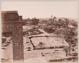 Karnak. Vue panoramique prise de Pylône de Temple de Khons.